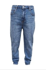 HoodLamb Men's Indigo Denim Classic Straight Leg Hemp Jeans 420 NWT picture