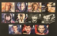 QE GB 2013 Doctor Who Set Unmounted Mint, Sg3437-47 picture
