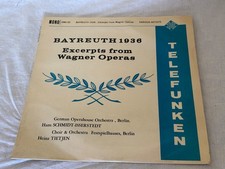 Richard Wagner - Telefunken Vinyl LP 12'  Bayreuth 1936 picture