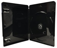 PREMIUM GLOSSY Black 4K Blu-Ray Single Cases 12MM Lot picture