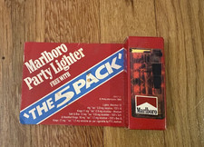 NEW SEALED Clear Marlboro Party Lighter Vintage 1992-Recalled picture