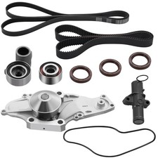 Timing Belt Kit and Water Pump For Acura TL 2004-2008 3.2L V6 Tensioner Oil Seal picture