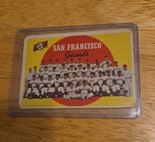 1959 Topps - Second Series Checklist San Francisco Giants #69 picture