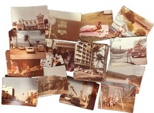 Lot of 100 Vintage 1970s Photos Disneyland Las Vegas Hawaii California Snapshots picture
