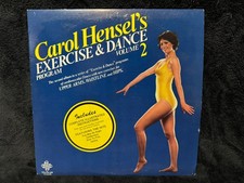 Vintage 1981 Carol Hensel Exercise & Dance Program Vol 2 Vinyl Record LP w Inser picture