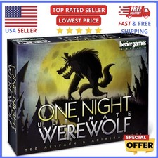 One Night Ultimate Werewolf Game NEW games Casually Competitive Sealed USA picture