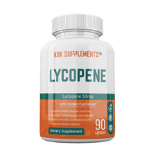 KRK Lycopene 50mg 90 Capsules Prostate Antioxidant Heart Health Supplement picture