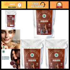 Auburn Henna Hair Color Dye 100g + Free 50g - Natural Hair Coloring Kit, Pack of picture