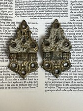 Two Antique Ornate Latch/Hinges picture