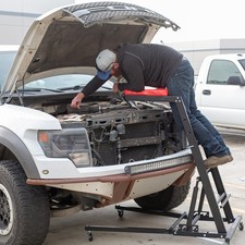 XtremepowerUS Foldable Rolling Creeper Top Easy Engine Access 4 auto body shop picture