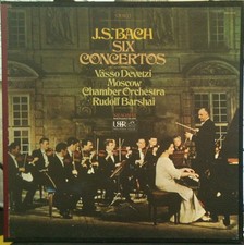 Johann Sebastian Bach - Vasso Devetzi, Moscow Chamber Orchestra, Rudolf Barshai, picture