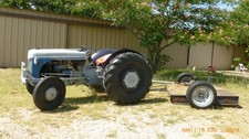 1947 2n FORD TRACTOR / 5' BRUSH HOG picture