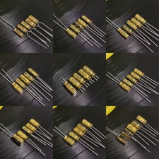 10pcs Nichicon FG Fine Gold Hi-Fi Audio Electrolytic Capacitor 0.33-100uF 25-50V picture