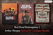 RDR2 Arthur Morgan Journal Collection | Game Manual + Treasure Map Full Set |RDR picture