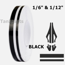 32Feet Vinyl Pinstriping Pin Stripe Double Line Car Tape Decal Sticker 1/6