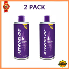 Astroglide Liquid Water Based Personal Lubricant 12oz Condom Compatible, 2 Pack picture