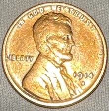 1914-S Lincoln Wheat Small Cent Bronze Business Strike Red Brown picture