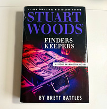 Stuart Woods Finders Keepers Stone Barrington Novel Hardcover w/ Dust Jacket picture
