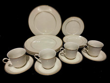 Mikasa Trousdale 16 Piece Set (4 Place Settings) Of Plates Cups & Saucers Japan picture