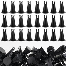 240 PCS Plastic Rebar Chair 2-1/4 Inch Length x 1.97 Diameter - Fits Rebar #3 to picture