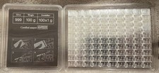 Valcambi Suisse (100) 1 Gram .999 Fine Silver Bars CombiBar (100 Gram Sheet) picture