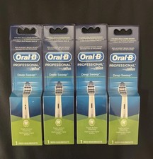 Brand New Oral-B Deep Sweep Replacement Toothbrush Heads 4 Individual Packs picture