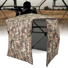 360°One Way See Portable Pop-Up Ground Hunting Blind Hunting Tent w/Carrying Bag picture