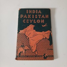 Vintage 1958 India Pakistan Ceylon School Book Alexander McG Russell Geography picture
