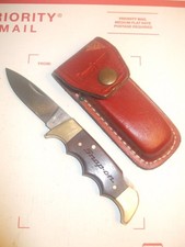 Vintage KERSHAW SNAPON Folding Knife/with sheath - 1040 EXELENT picture