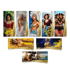 Glamour Pin-Up Style Collectible Bookmarks Beauty Court Of Serene Grace 8pc Set picture