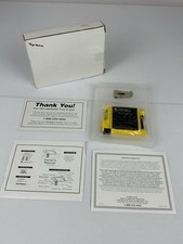 Vintage Calculator Tape Measure Combo Tool Desk Gadget NOS w/ Box Manual picture