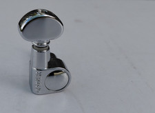 Grover 1-Pin In-Line Locking Tuners Set of 6 Made in Korea 1990s Vintage OEM picture