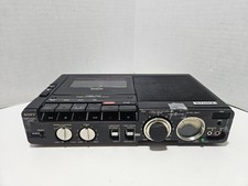 SONY CASSETTE PLAYER- RECORDER TCM 5000EV With Leather Case, Great Condition picture