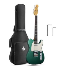 Donner DTL-600 4/4 Full Size TL Guitar Sherwood Green Metallic Rosewood Board picture
