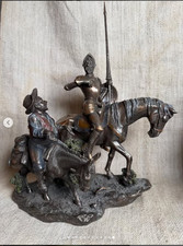 A stunning Veronese figurine depicting the legendary Spanish literary heroes Don picture