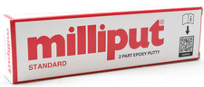 Milliput Standard Yellow Grey 4oz/113g 2 Part Modeling Sculpting Epoxy Putty Bar picture