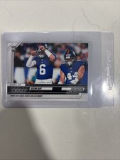 2025 Panini Instant NFL #139 Jaxson Dart/Cam Skattebo RC Giants /3199 picture