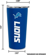 Rico Industries NFL Football Soft Touch, Easy Grip Tumbler picture