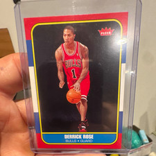 Fleer 2008-09 1986-87 Retro Rookies Derrick Rose Rookie Insert #86R-163 picture