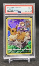 2022 POKEMON SWSH BRILLIANT STARS #TG11 FULL ART/EEVEE PSA 9 picture