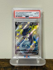 2021 Pokemon TCG: Shining Fates Premium Promo Full Art - Dragapult V, PSA 8 picture
