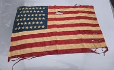 Antique American 46-Star Cloth Flag 1908–1912  40