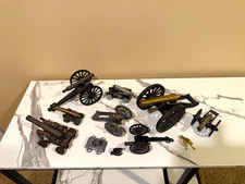 Vintage Military Cannon Toy Lot - 11 pieces picture