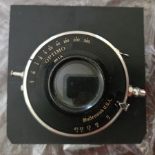 Vintage Wollensak USA Optimo No. 1 A Shutter Lens - Early 20th Century 1910s picture