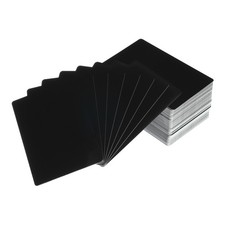 300 Pcs Metal Business Card with Smooth Surface Laser Engraving Aluminum picture