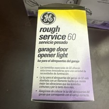 480 bulbs GE Rough Service Garage Door Bulb  60 W. 240 Packages 2 Bulbs Each. picture
