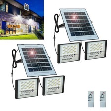 2x 9900000LM Lamparas Luz Led Solares Luces Para Exterior Patio Sensor De light picture
