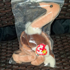 Ty Beanie Babies Stretch Ostrich Plush 1998 Retired Vintage MPN 4018 picture