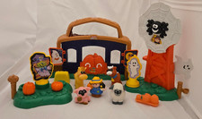 Fisher-Price Little People Halloween Barn/House Playset w/ Figures Tested Works picture