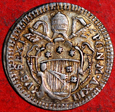 Italian States PAPAL STATES Grosso 1787-XIII KM# 1047 picture